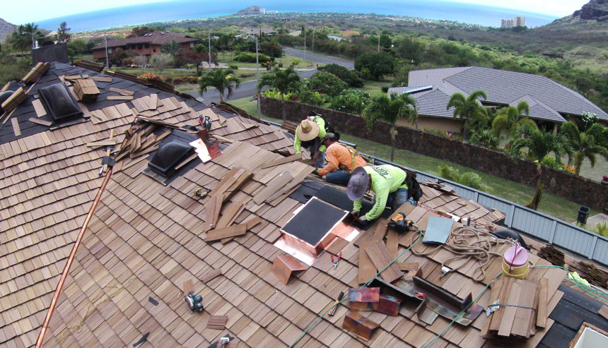 Tory's Roofing Specialist install roof with skill