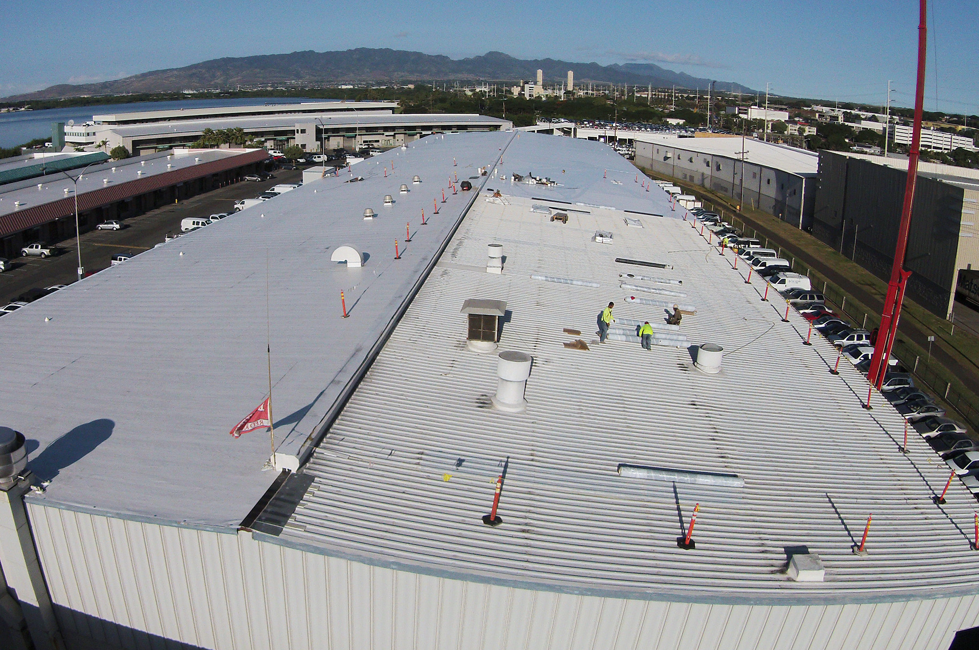 Harbor Front commercial roofing project
